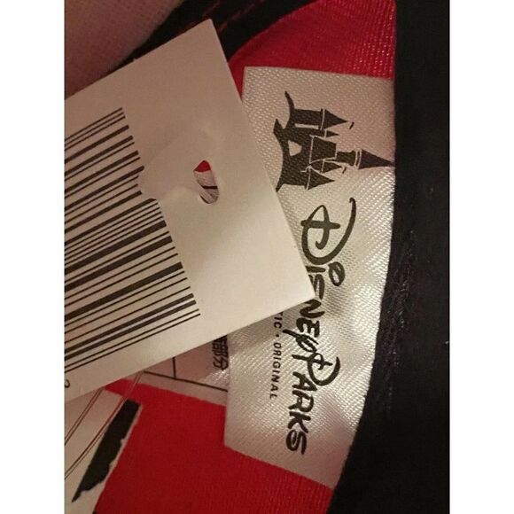 DISNEY Parks Minnie Mouse Cap Hat Ears & Bow Snapback Youth Polka Dots NEW - Picture 5 of 7